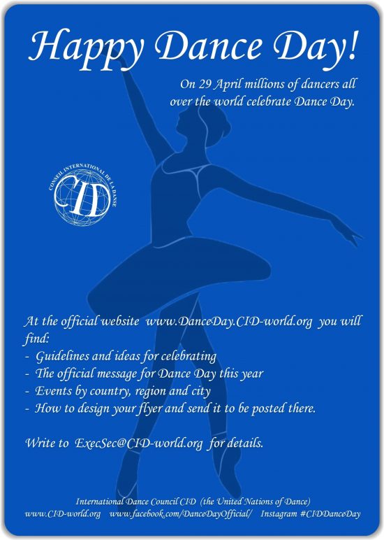 CID poster Dance Day 2023